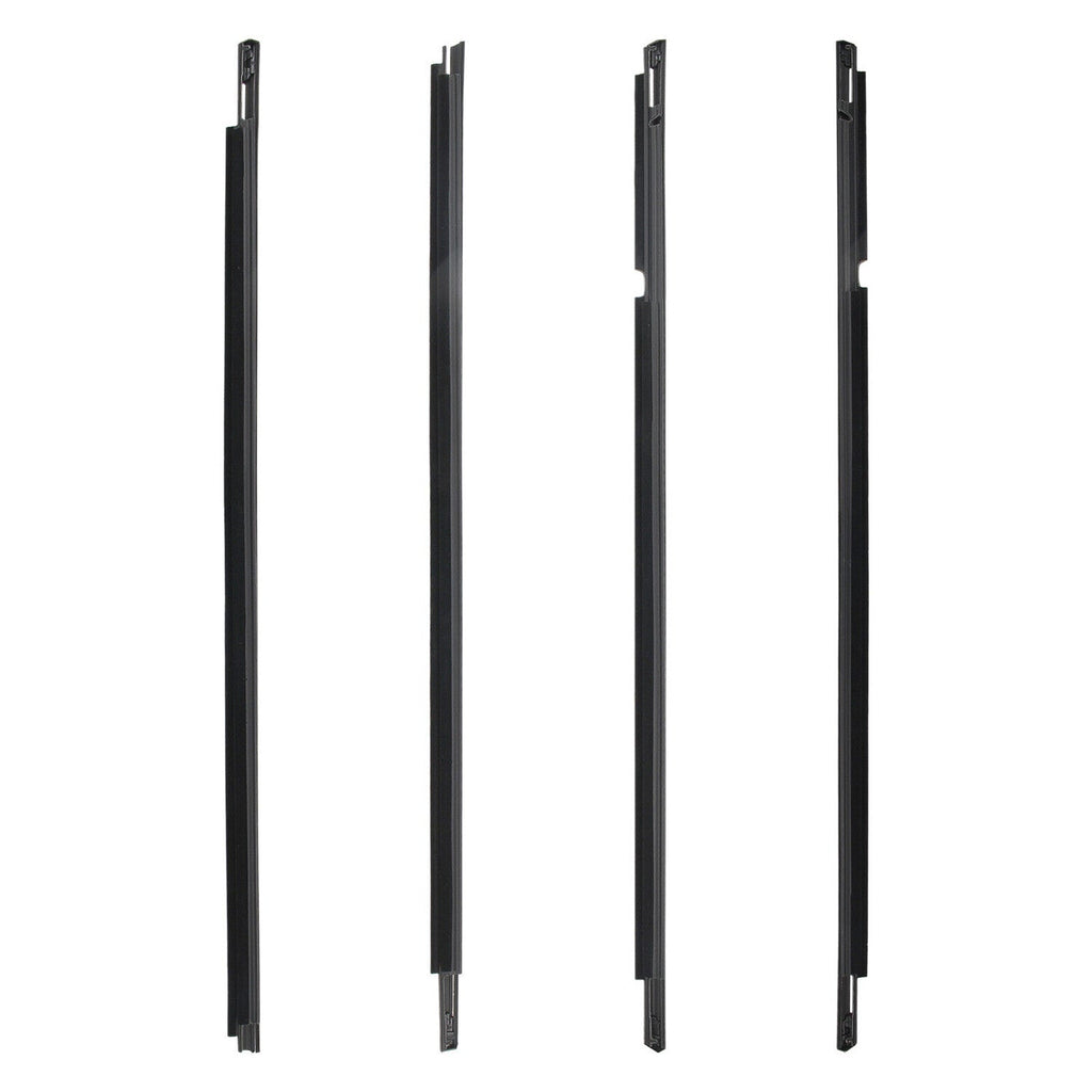 New WCO09 4PCS Door Belt Weather Strip Molding Seal For 2003-2008 Toyota Corolla
