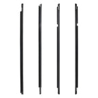 New WCO09 4PCS Door Belt Weather Strip Molding Seal For 2003-2008 Toyota Corolla