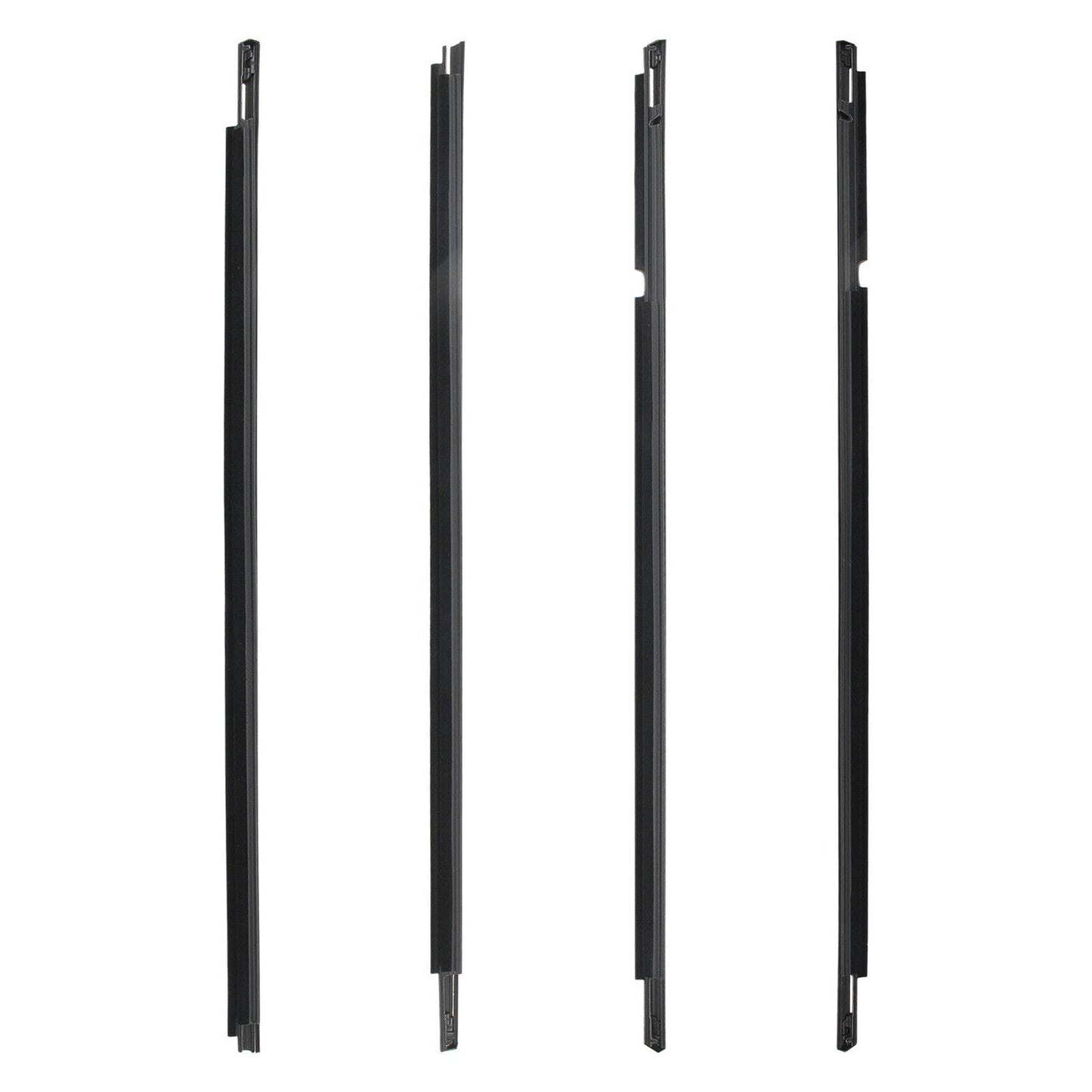 New WCO09 4PCS Door Belt Weather Strip Molding Seal For 2003-2008 Toyota Corolla
