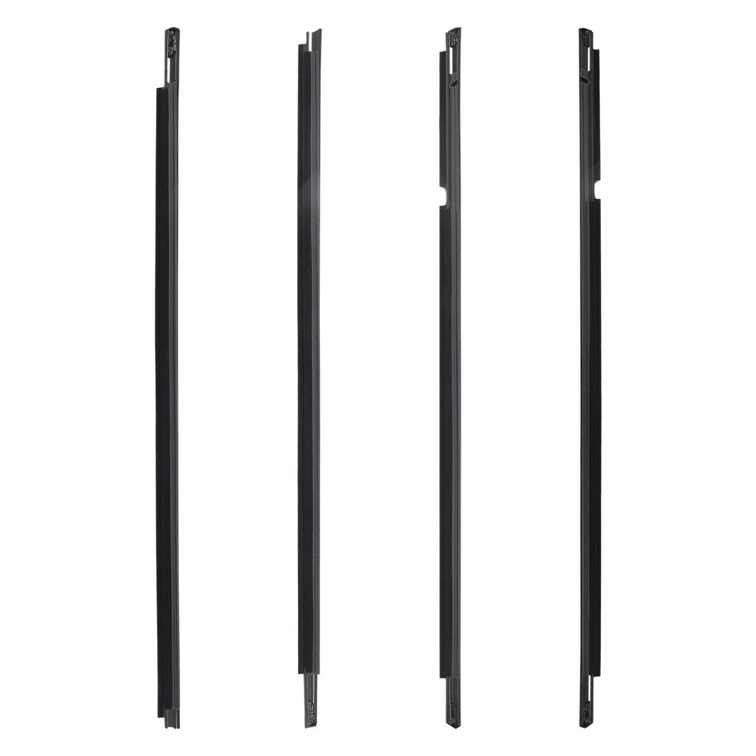 New WCO09 4PCS Door Belt Weather Strip Molding Seal For 2003-2008 Toyota Corolla