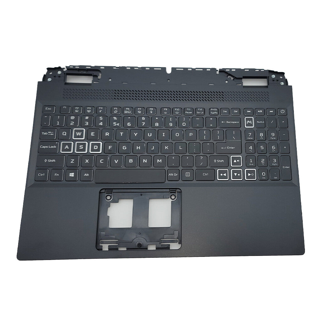 New Palmrest For Acer Nitro 5 AN515-58 Keyboard Backlit White Keys 6B.QFMN2.001