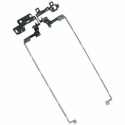 926482 001 Top LCD Back Cover Bezel Hinges Silver for HP 17 BS 17 AK 17AY