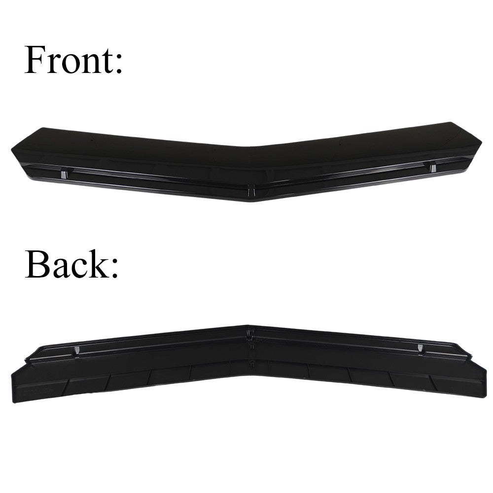For Chrysler 300C SRT Glossy Black Front Bumper Lip Spoiler Splitter Body Kit