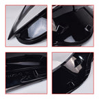 For BMW 3-Series G20 G28 2023-2024 Pair Front Headlight Cover Clear+Sealant Glue