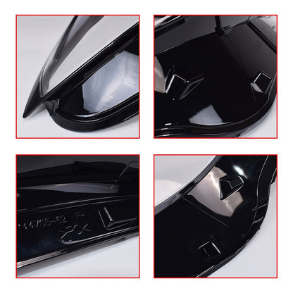For BMW 3-Series G20 G28 2023-2024 Pair Front Headlight Cover Clear+Sealant Glue