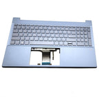 New For HP 15-EG0067S 15-eh 15-EG Palmrest w/Backlit Keyboard M08912-001 Blue US
