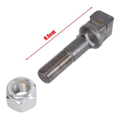 10 Pack For Carlton Long Side Offset Stump Grinder Teeth With Nut 00450130