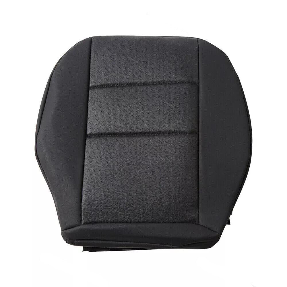 2008-2014 For Mercedes Benz C300 350 Driver Bottom Leather Seat Cover Black