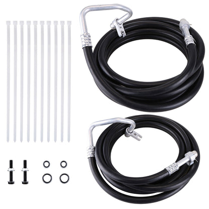 SU33468 Rear AC Line Set For 2007-14 Chevy Suburban Rear Aux AC Hose Kit New USA