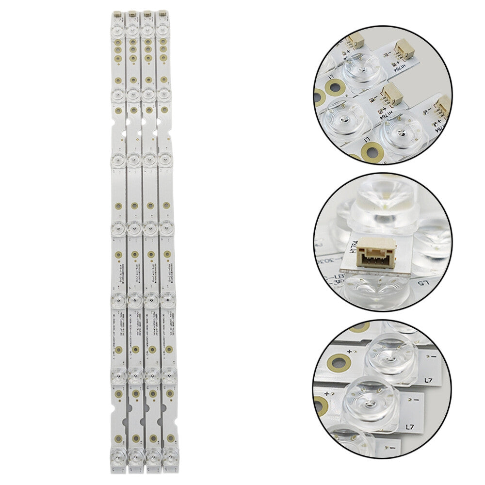 LED Strips For TCL D50A360 D50A730U 50S421LFAA 50S425KEBA TCL-GIC-50D6-3030-4X7