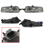 Left & Right Fog Lights W/Bezels Covers+Bulbs+Wiring For Ford Transit 2020-2024