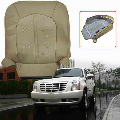 For 2008 2009 2010 - 2013 Cadillac CTS Driver Side Bottom Leather Seat Cover Tan