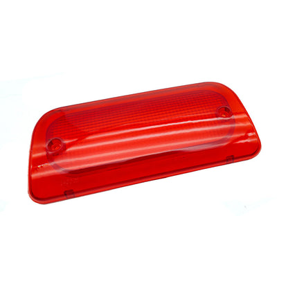 High 3rd Brake Light Lens Red For 1994-2002 Chevy S10 GMC Sonoma Reg Or Crew Cab