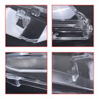 For Lexus GX460 2010-2013 A Pair Left & Right Headlight Lens Cover+Sealant Glue