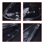 Car Front Headlight Lens Cover For Mercedes Benz C Class W204 2011-2015