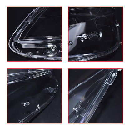 Car Front Headlight Lens Cover For Mercedes Benz C Class W204 2011-2015
