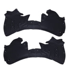 Front Driver Passenger Fender Liner Set with Clips for Audi A4 S4 2009 2012