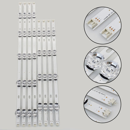 LED Strips for LG LG 47lb5800 47lb5900 47lb6100 47lb6300 47gb6500 6916L-1715A