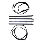 Window Sweep & Run Channel Weatherstrip Seal Kit 6pc For 81-91 Pickup Truck US