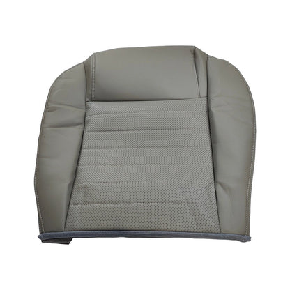 Front Driver Top & Bottom Leather Covers For 2005 2006 -2009 Ford Mustang GT