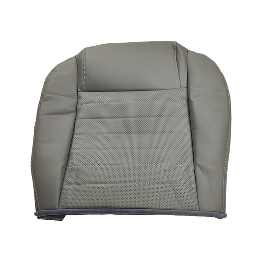 Front Driver Top & Bottom Leather Covers For 2005 2006 -2009 Ford Mustang GT