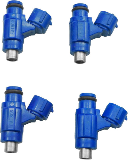 6S5-13761-10-00 4pcs Fuel Injectors 4 Holes for 2012-2024 Yamaha WaveRunner FX