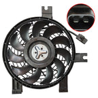 For Lexus LX470 1998-2002 V8 4.7L A/C Condenser Cooling Fan with Shroud Assembly