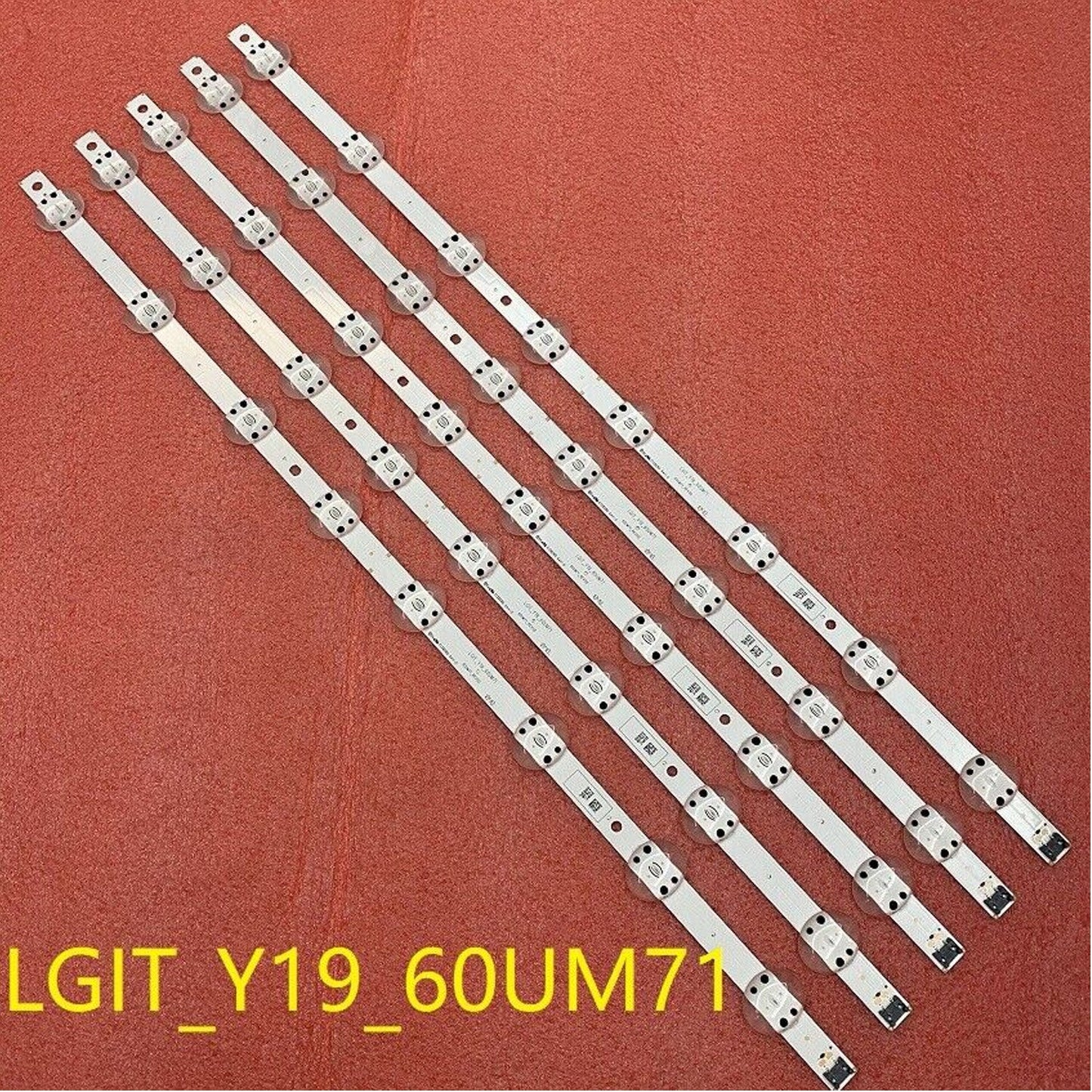Kit LED Backlight Strips For LG 60UM7100DUA 60UM6900PUA 60UN7000PUB
