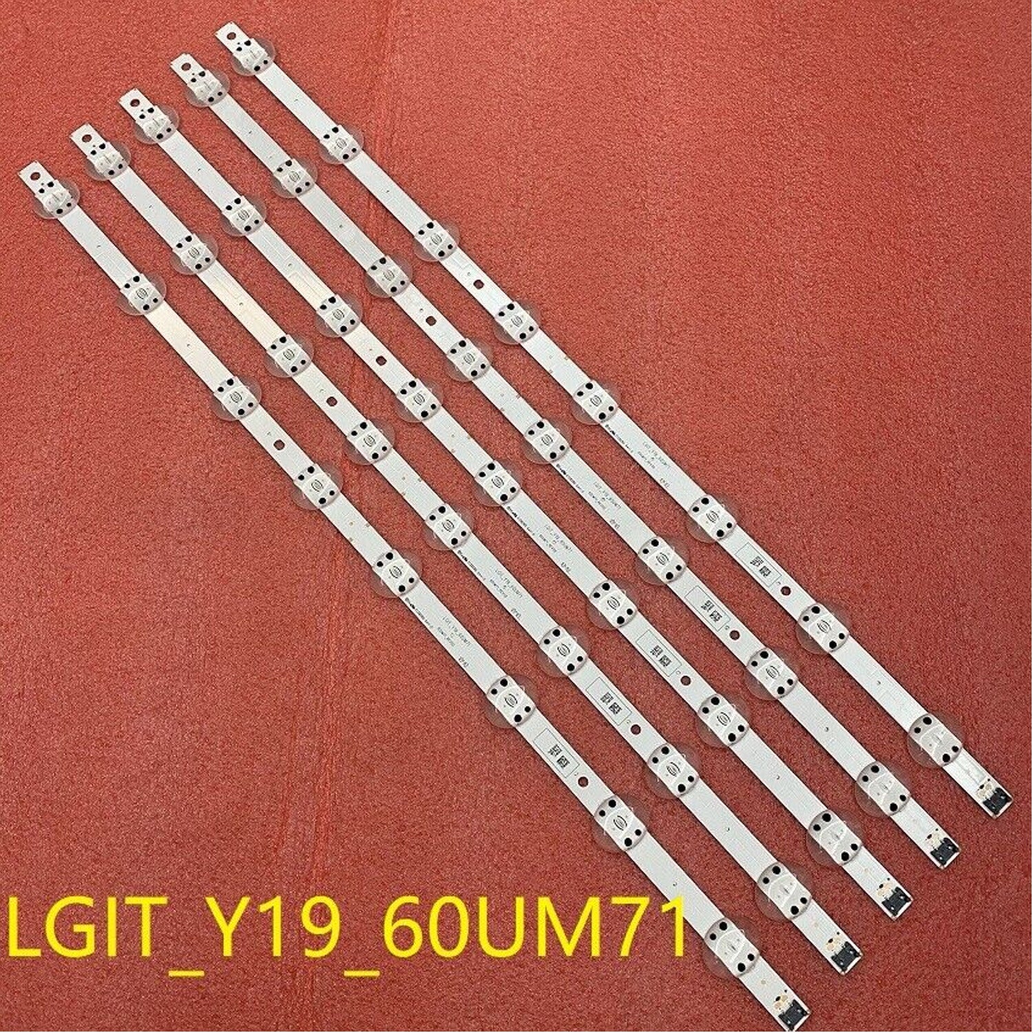 Kit LED Backlight Strips For LG 60UM7100DUA 60UM6900PUA 60UN7000PUB