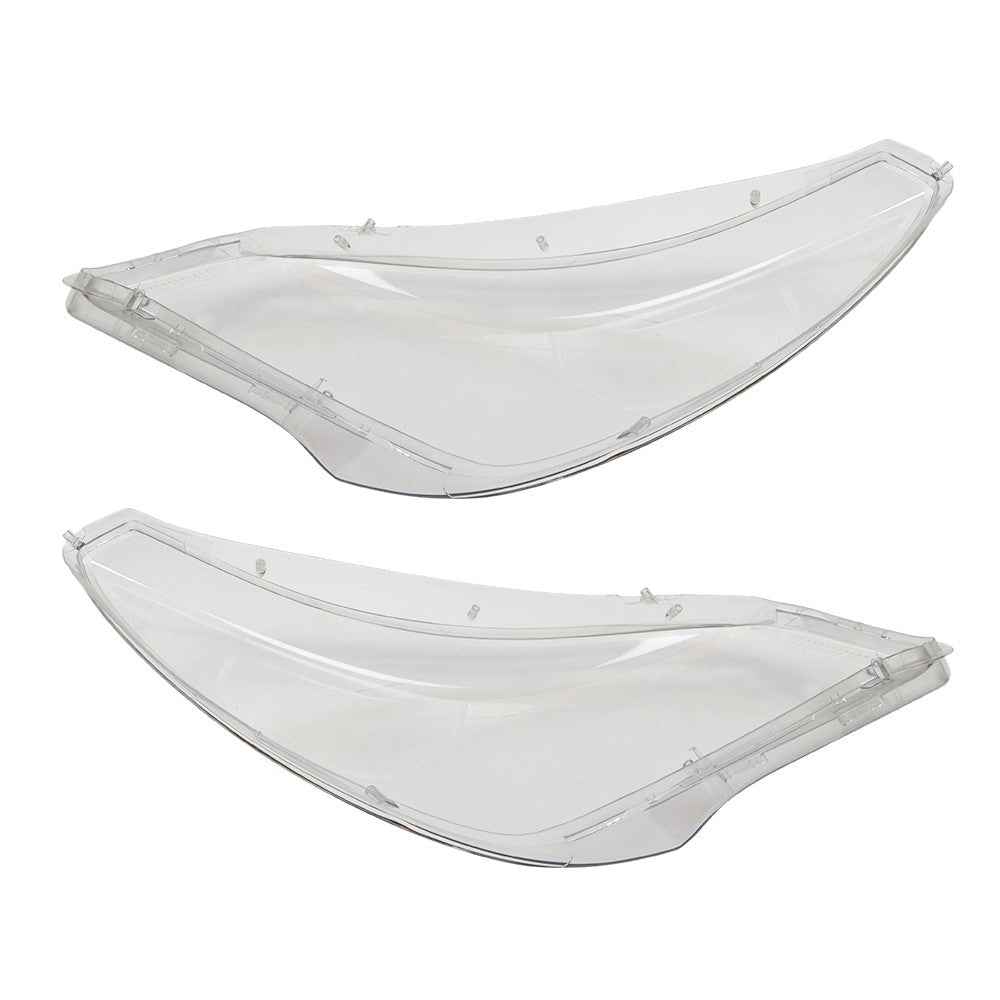 For 2013-2017 Buick Enclave New Front Headlight Headlamp Lens Cover + Seal Glue
