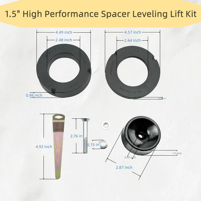 1.5" Performance Spacer Leveling Lift Kit for 2020 Jeep JT Gladiator 1155300