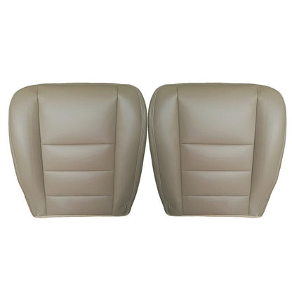 Driver & Passenger Bottom Leather Seat Cover For Ford F250 Super Duty 2002-2007