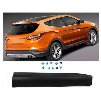 NEW Front Door Black Cover Side Molding Right Passenger For 2013-2018 Santa Fe