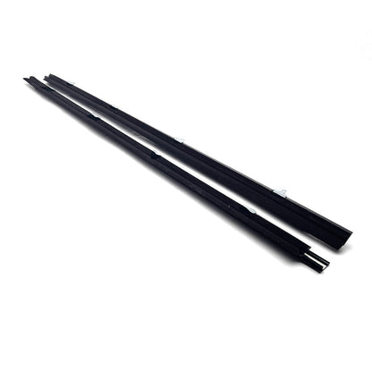2pcs Front Door Window Belt Weatherstrip Fits For Toyota Tacoma 1995-2003