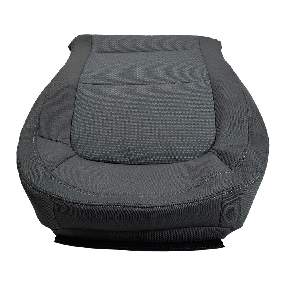 For 2015 - 2022 Chevy Colorado Driver Side Bottom Cloth Seat Cover Dark Gray