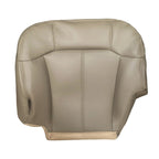Driver Bottom Leather Seat Cover Tan For 1999-2002 Chevy Tahoe