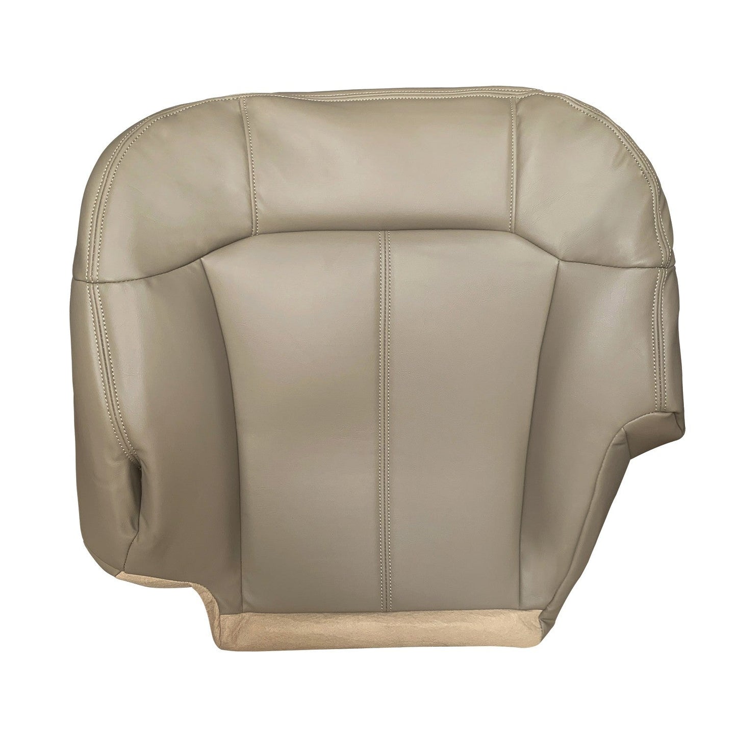 Driver Bottom Leather Seat Cover Tan For 1999-2002 Chevy Tahoe