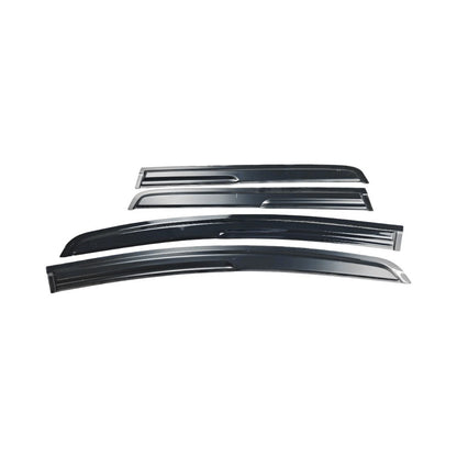 For 2015-2020 Honda Fit Jazz GK5 3D Wavy Style Window Visors Rain Guards
