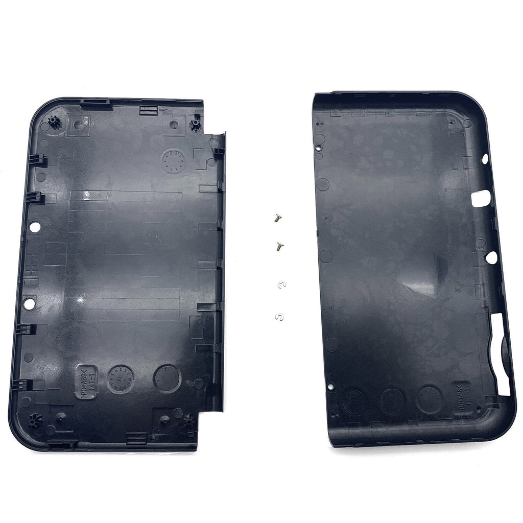 Black Housing Shell Front Back Case Top+ Bottom Cover For New Nintendo 3DS LL