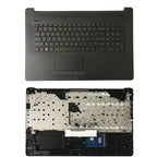 New Palmrest Keyboard BL 73H0 Touchpad For HP 17-BY 17-CA L48409-001 Matte Black