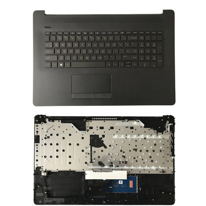 New Palmrest Keyboard BL 73H0 Touchpad For HP 17-BY 17-CA L48409-001 Matte Black