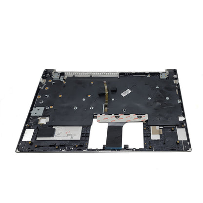 Silver Palmrest w/FRP Backlit Keyboard M08910-001 For HP Pavilion 15-EH 15-EG US