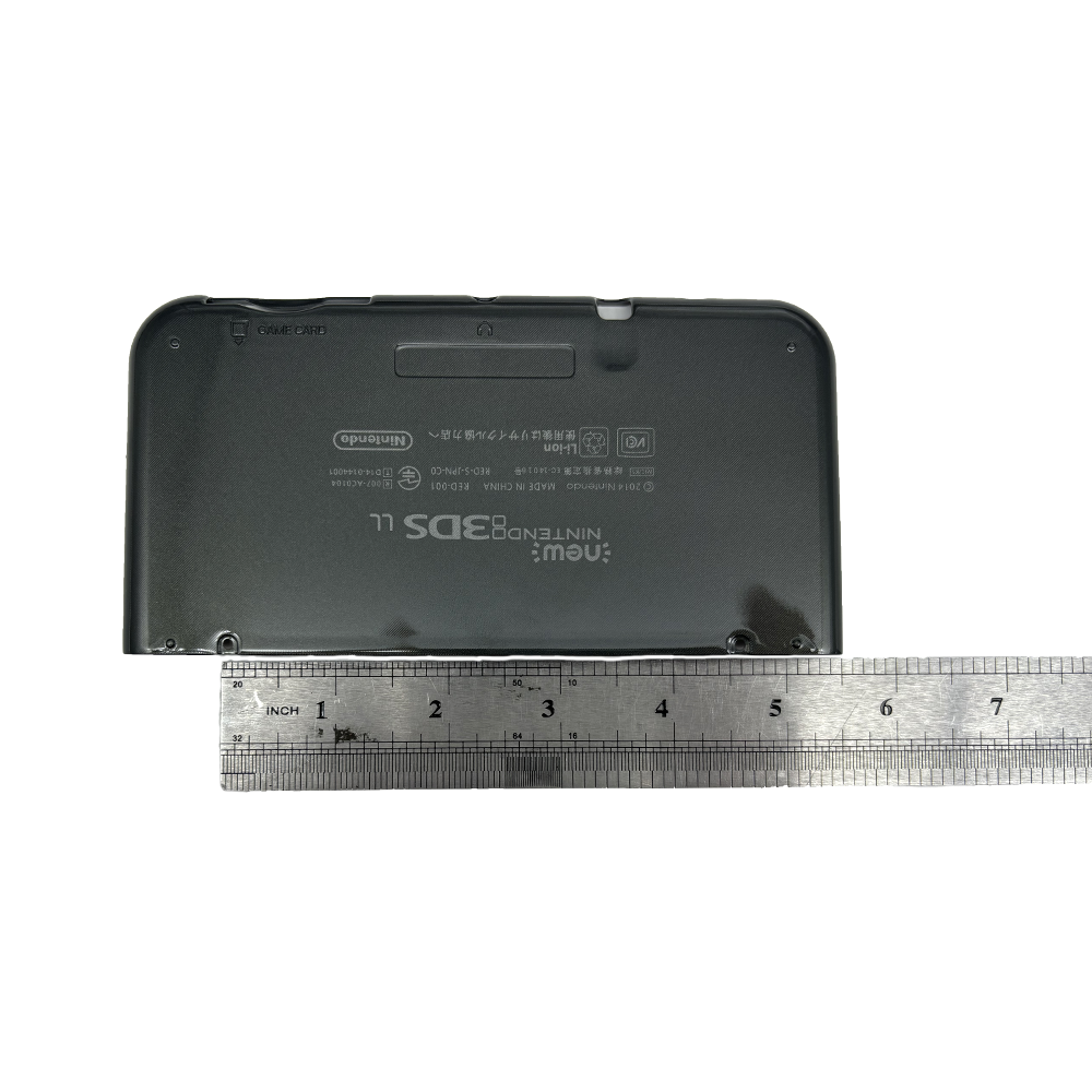 Black Housing Shell Front Back Case Top+ Bottom Cover For New Nintendo 3DS LL