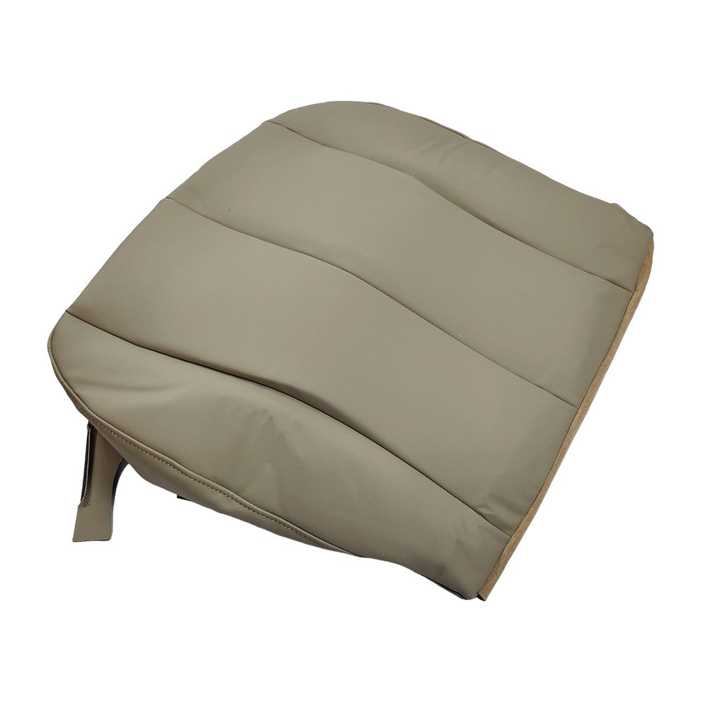 Driver Side Bottom Replacement Leather Seat Cover Tan For 2007-2011 Toyota Camry