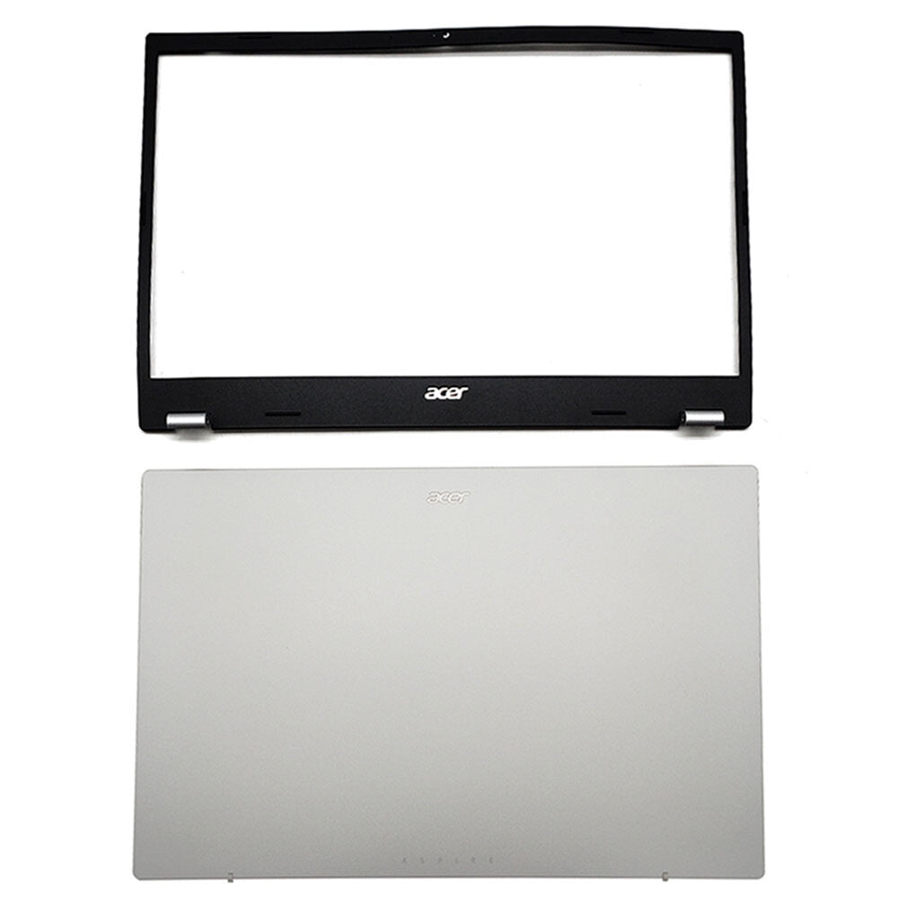 Top Lid Bezel Back Cover Silver for Acer Aspire A31524P 24PT A51558M US
