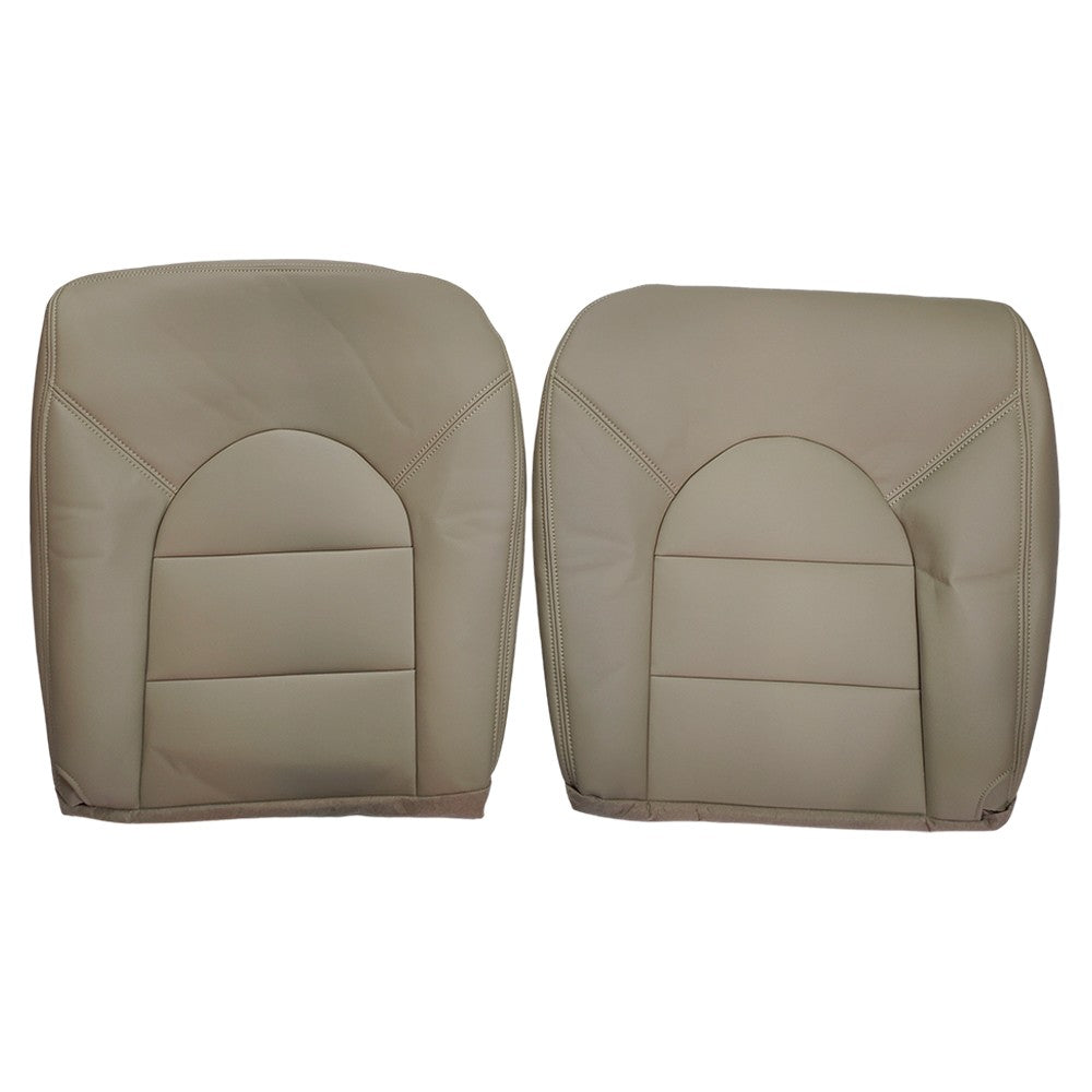 Driver & Passenger Side Bottom Seat Covers For 1999 2000 Ford F250 F350 Lariat
