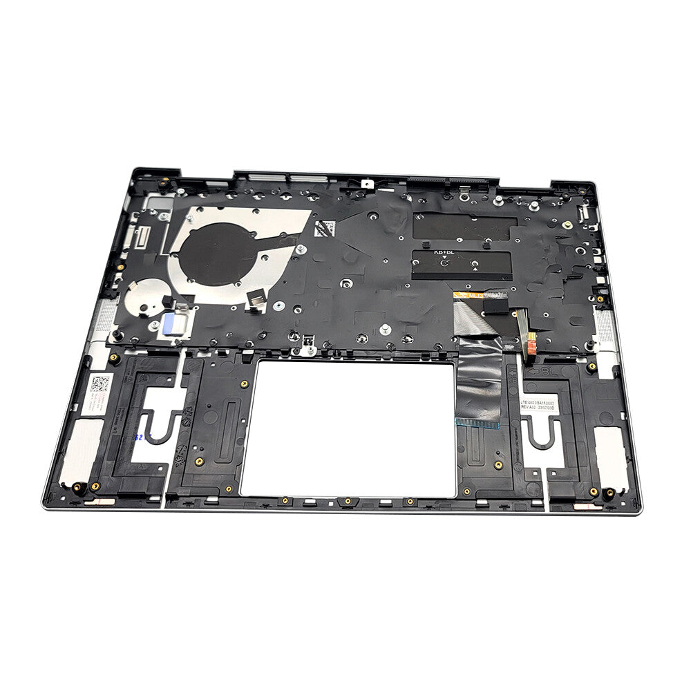 New For Dell Inspiron 7430 7435 2-in-1 Palmrest Backlit Keyboard 0MF0F1 MF0F1 US