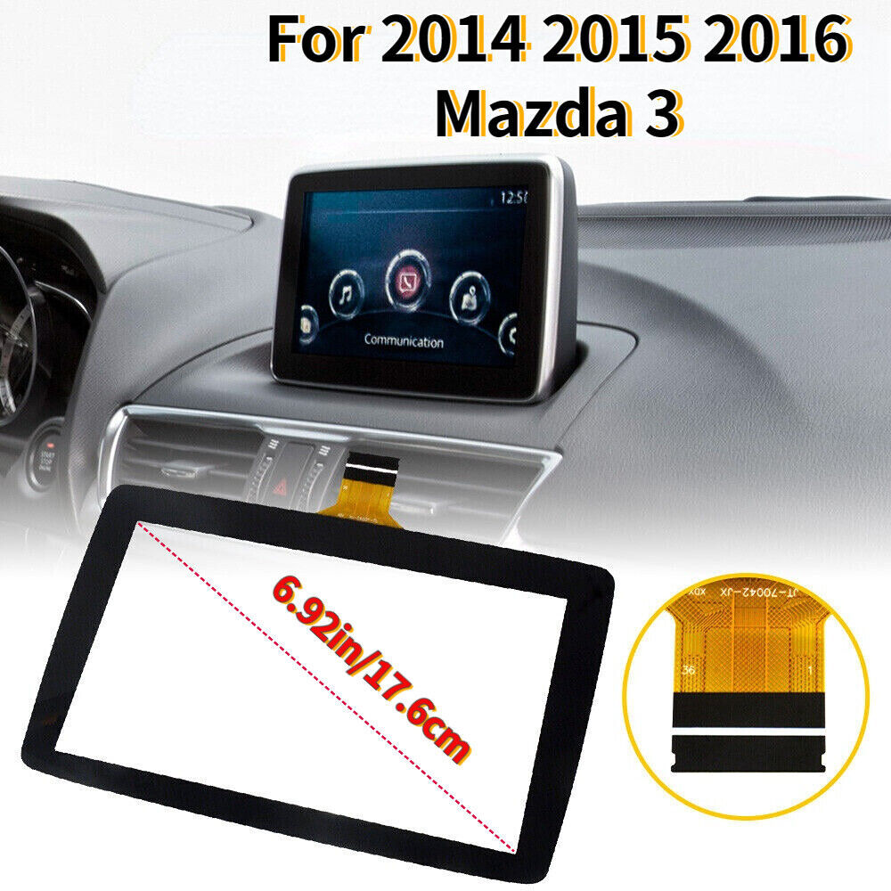 For 2014 2015 2016 Mazda 3 CX-3 36Pin 7" TOUCH-SCREEN Glass Information Display