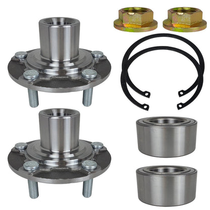 2 Front Wheel Hub Bearing Kit for Honda Civic 2016-2021 Insight 2019-2022 1.5L