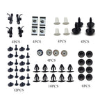 50Pcs Engine Splash Shield Fender Bumper Screw Clips Rivet for Toyota